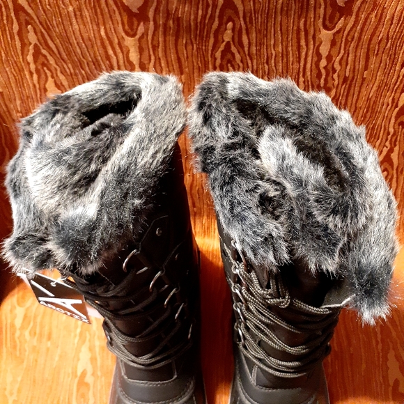 Arctix Women's Chalet Lace-Up Lined Tall Winter Boots Quilted Black Size 9 - Picture 6 of 16